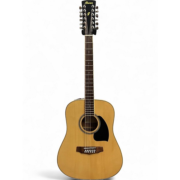 Used Ibanez PF1512 Natural 12 String Acoustic Guitar