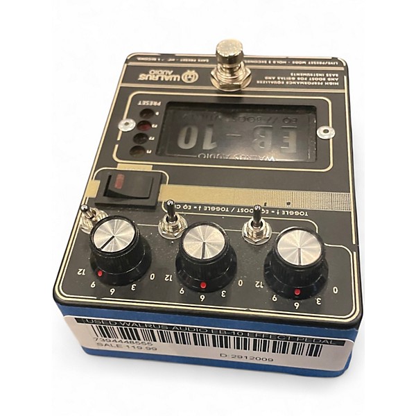 Used Walrus Audio EB-10 Effect Pedal
