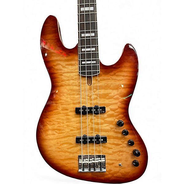 Used Sire Marcus Miller V9 Alder Sunburst Electric Bass Guitar