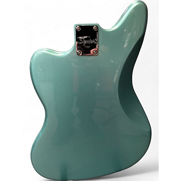 Used Squier Affinity Jaguar Mystic Seafoam Solid Body Electric Guitar