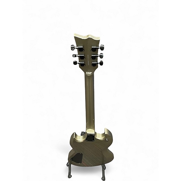 Used ESP LTD Viper 50 Metallic Silver Solid Body Electric Guitar