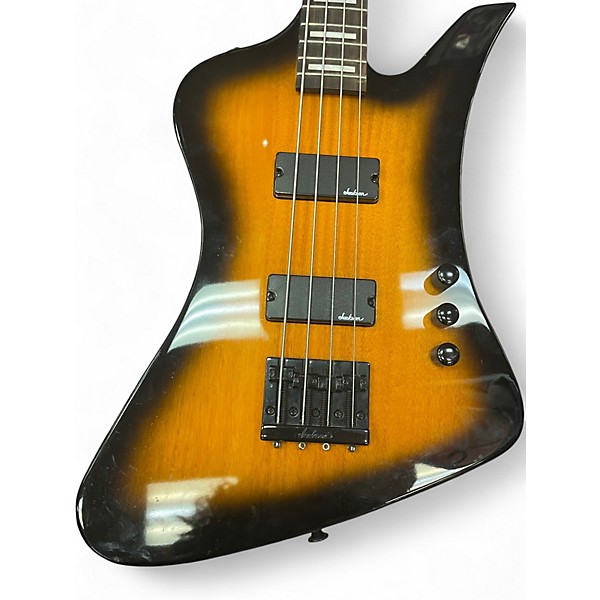 Used Jackson JS2 KELLY BIRD Tobacco Burst Electric Bass Guitar
