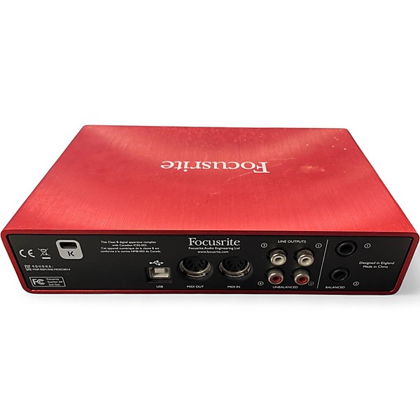 Used Focusrite Scarlett 2i4 Gen 3 Audio Interface