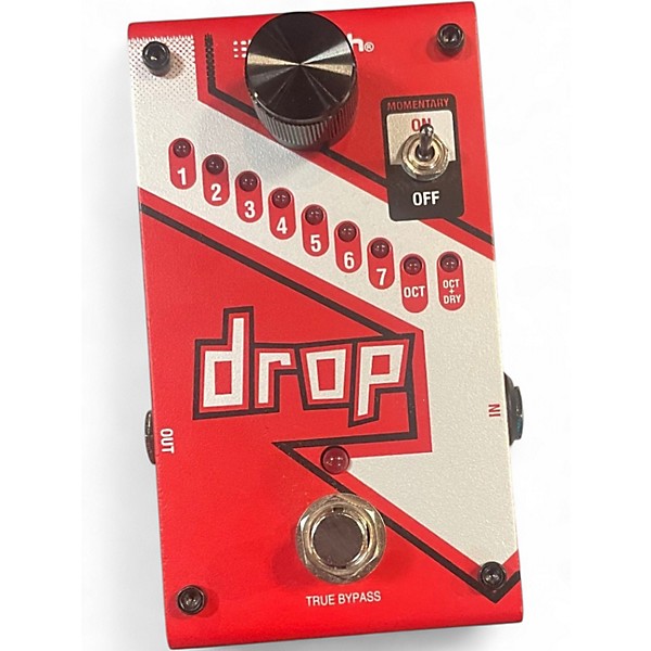 Used DigiTech The Drop Polyphonic Drop Tune Pitch-Shifter Effect Pedal