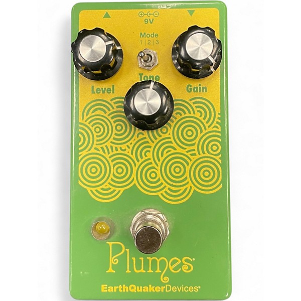 Used EarthQuaker Devices Plumes Small Signal Shredder Overdrive Effect Pedal