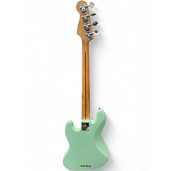 Used Fender Mark Hoppus Signature Jazz Bass Surf Green Electric Bass Guitar