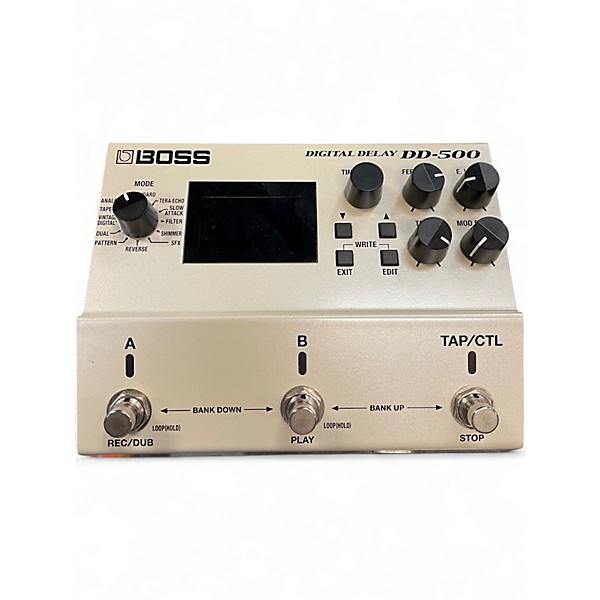 Used BOSS DD500 Digital Delay Effect Pedal