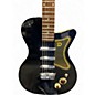 Used Danelectro 56 U3 Reissue Piano Black Solid Body Electric Guitar