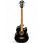 Used Ibanez AEB5E Black Acoustic Bass Guitar thumbnail