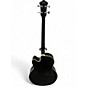 Used Ibanez AEB5E Black Acoustic Bass Guitar