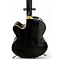 Used Ibanez AEB5E Black Acoustic Bass Guitar