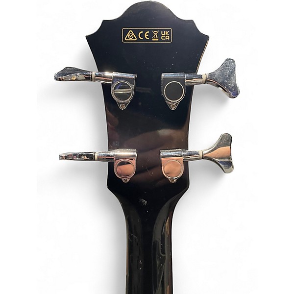 Used Ibanez AEB5E Black Acoustic Bass Guitar
