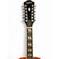 Used Epiphone HUMMINGBIRD PRO 12 RED SUNBURST 12 String Acoustic Guitar