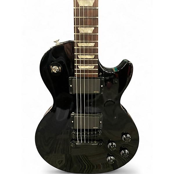 Used Gibson Les Paul Studio Black Solid Body Electric Guitar