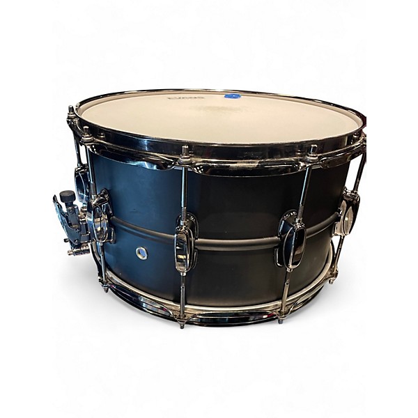 Used TAMA 14X8 SLP BIG BLACK SNARE Black Drum