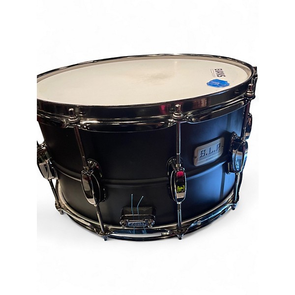 Used TAMA 14X8 SLP BIG BLACK SNARE Black Drum