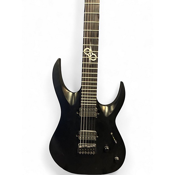 Used Solar Guitars A2.6 Black Solid Body Electric Guitar
