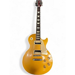 Used 2017 Gibson Les Paul Classic Gold Solid Body Electric Guitar