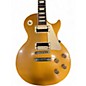 Used 2017 Gibson Les Paul Classic Gold Solid Body Electric Guitar