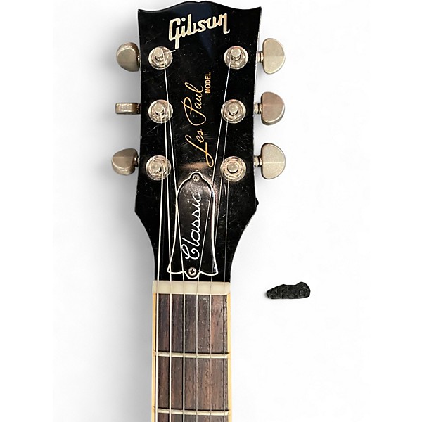 Used 2017 Gibson Les Paul Classic Gold Solid Body Electric Guitar