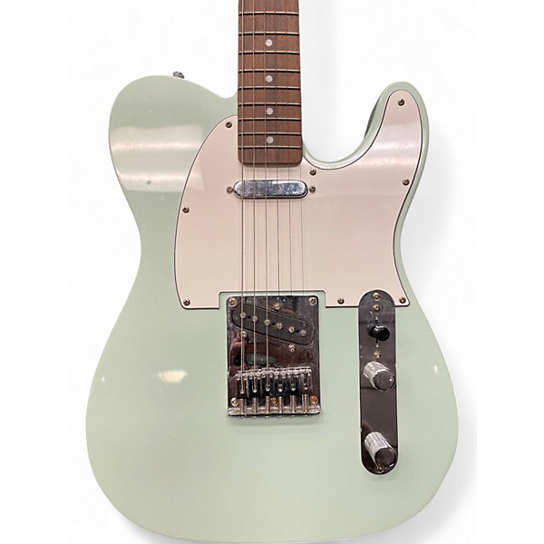 Used Squier Telecaster Seafoam Green Solid Body Electric Guitar