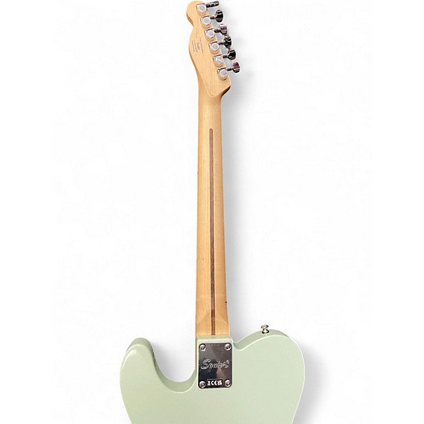 Used Squier Telecaster Seafoam Green Solid Body Electric Guitar