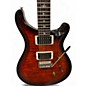 Used PRS SE Custom 24 Black Gold Sunburst Solid Body Electric Guitar