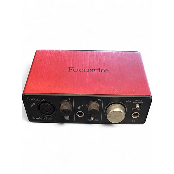Used Focusrite Scarlett Solo Audio Interface