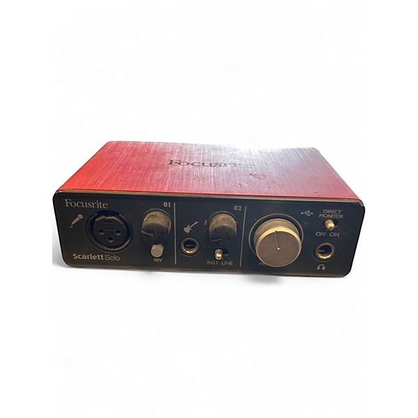 Used Focusrite Scarlett Solo Audio Interface