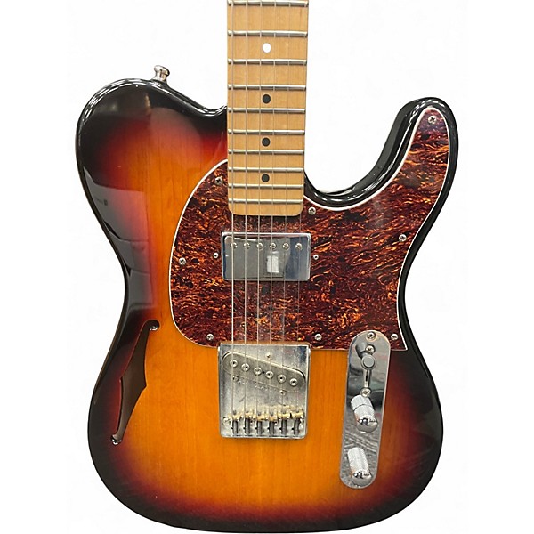 Used G&L ASAT Classic Thinline 3 Color Sunburst Hollow Body Electric Guitar