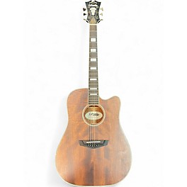 Used D'Angelico DAPGC20MNS Natural Acoustic Electric Guitar