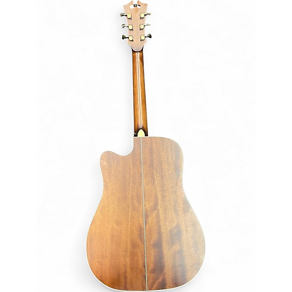 Used D'Angelico DAPGC20MNS Natural Acoustic Electric Guitar