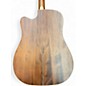 Used D'Angelico DAPGC20MNS Natural Acoustic Electric Guitar
