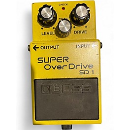 Used BOSS SD1 Super Overdrive Effect Pedal