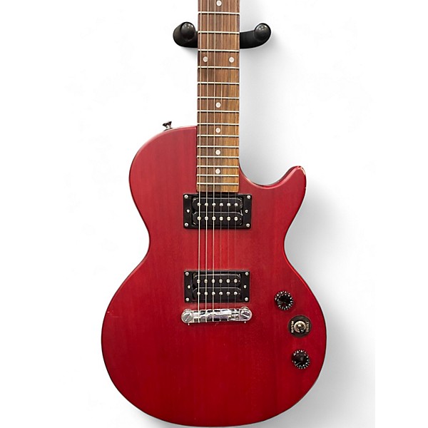 Used Epiphone Les Paul Studio Worn Cherry Solid Body Electric Guitar