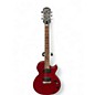 Used Epiphone Les Paul Studio Worn Cherry Solid Body Electric Guitar