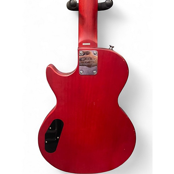 Used Epiphone Les Paul Studio Worn Cherry Solid Body Electric Guitar