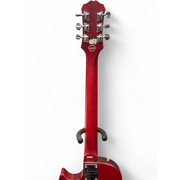 Used Epiphone Les Paul Studio Worn Cherry Solid Body Electric Guitar