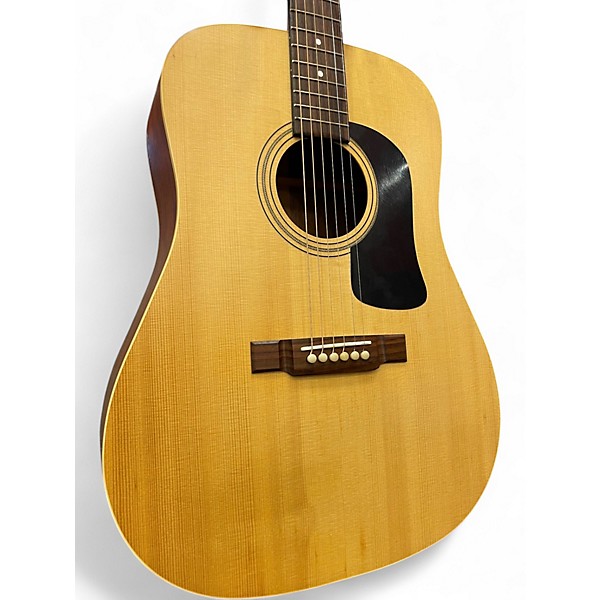 Used Washburn WD20S Natural Acoustic Guitar