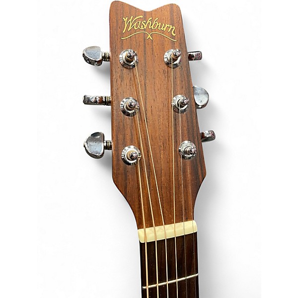 Used Washburn WD20S Natural Acoustic Guitar
