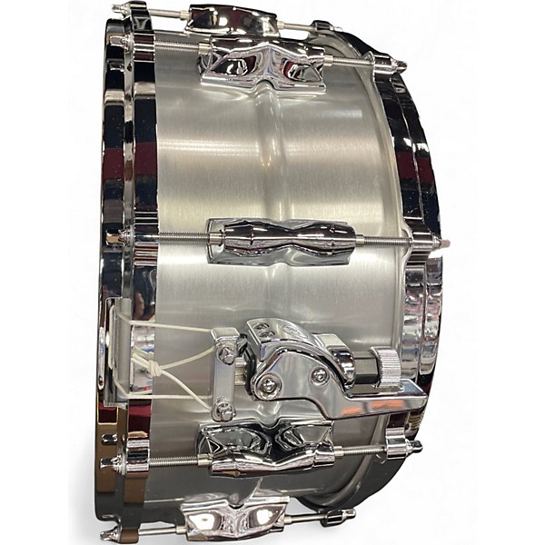 Used Yamaha 14X6.5 Recording Custom Snare Brushed Aluminum Drum