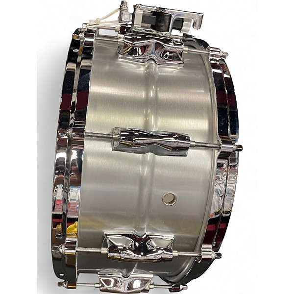 Used Yamaha 14X6.5 Recording Custom Snare Brushed Aluminum Drum