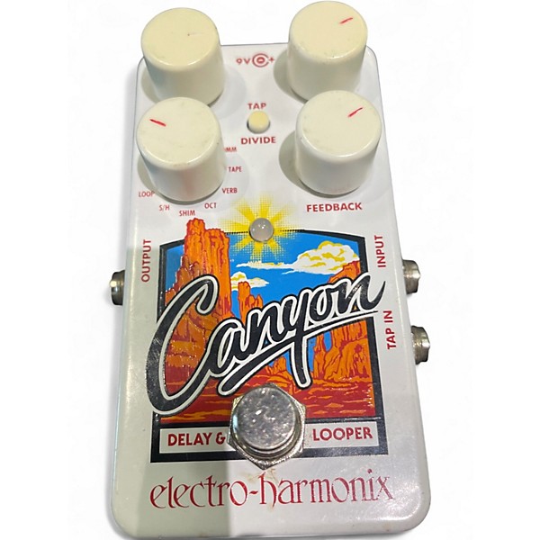 Used Electro-Harmonix Canyon Delay and Looper Effect Pedal