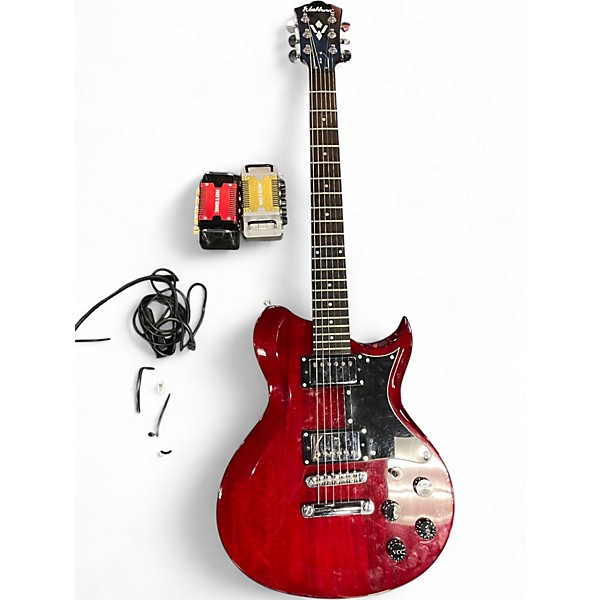 Used Washburn WI-64 Wine Red Solid Body Electric Guitar