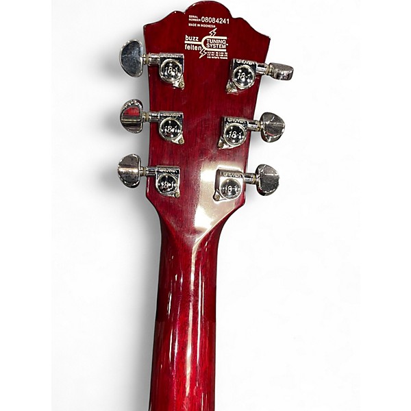 Used Washburn WI-64 Wine Red Solid Body Electric Guitar