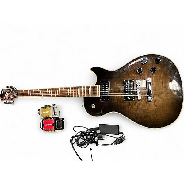 Used Washburn WIN-STD 2 Tone Sunburst Solid Body Electric Guitar