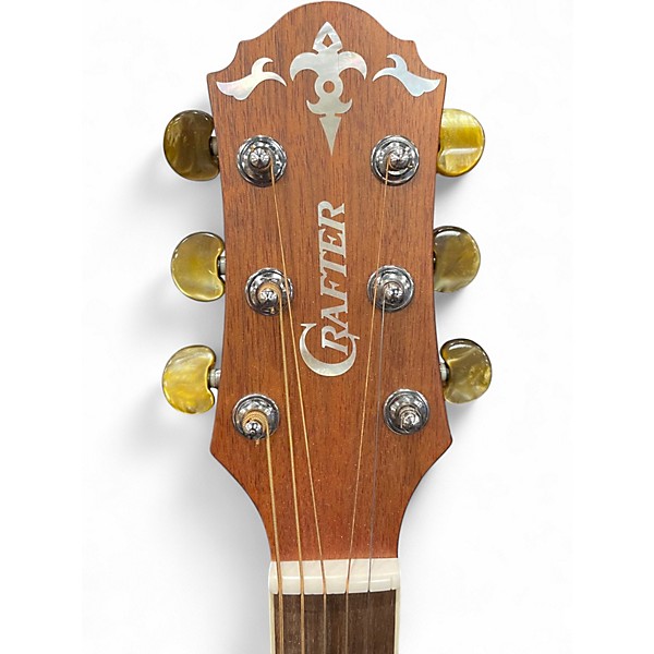 Used Crafter Guitars D-7 Natural Acoustic Guitar