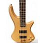 Used Schecter Guitar Research Stiletto Custom 4 String Natural Electric Bass Guitar