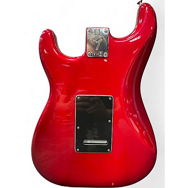 Used 2023 Fender Player Stratocaster HSS Candy Red Burst Solid Body Electric Guitar