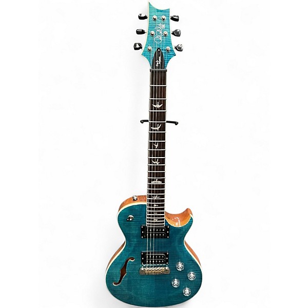 Used PRS Zach Myers Signature SE Trans Blue Solid Body Electric Guitar